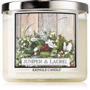 Kringle Candle Juniper & Laurel lumânare parfumată 411 g-ro