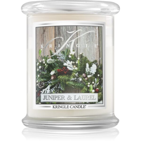 Kringle Candle Juniper & Laurel lumânare parfumată 411 g-ro