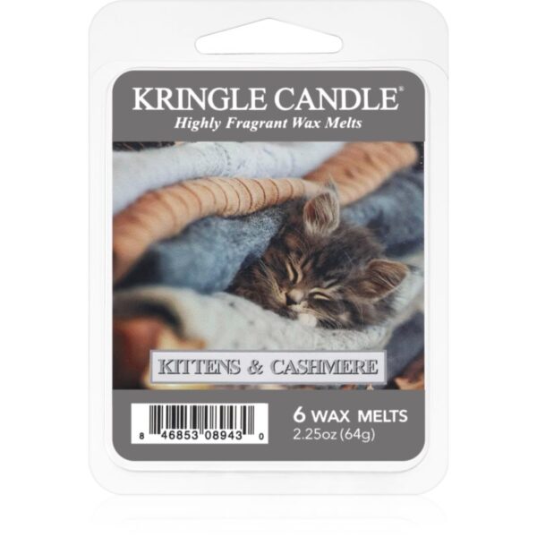 Kringle Candle Kittens & Cashmere ceară pentru aromatizator 64 g-Țena