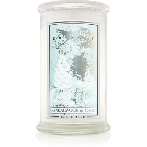 Kringle Candle Sandalwood & Cade lumânare parfumată 624 g-ro
