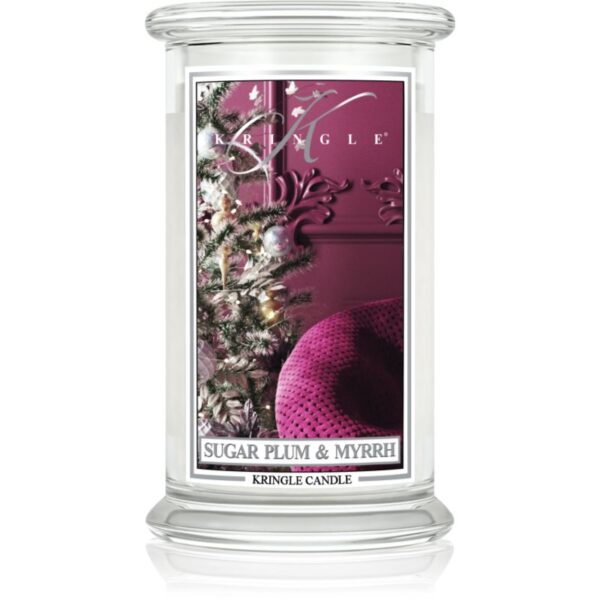 Kringle Candle Sugar Plum & Myrrh lumânare parfumată 624 g-ro