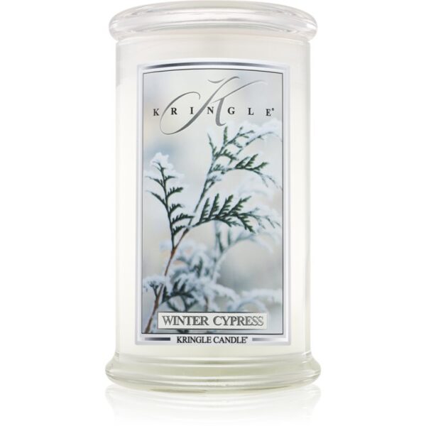 Kringle Candle Winter Cypress lumânare parfumată 624 g-Țena