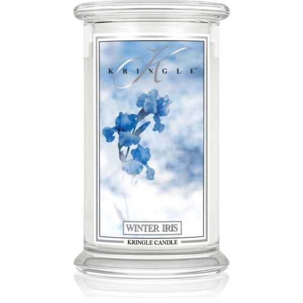 Kringle Candle Winter Iris lumânare parfumată 624 g-ro