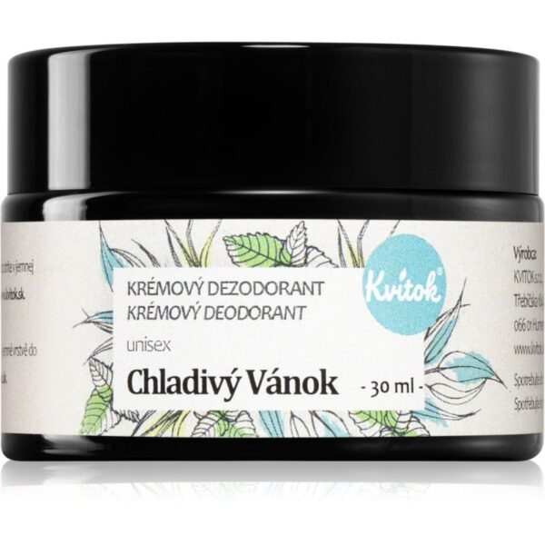 Kvitok Cool breeze deodorant cream pentru piele sensibila 30 ml-ro