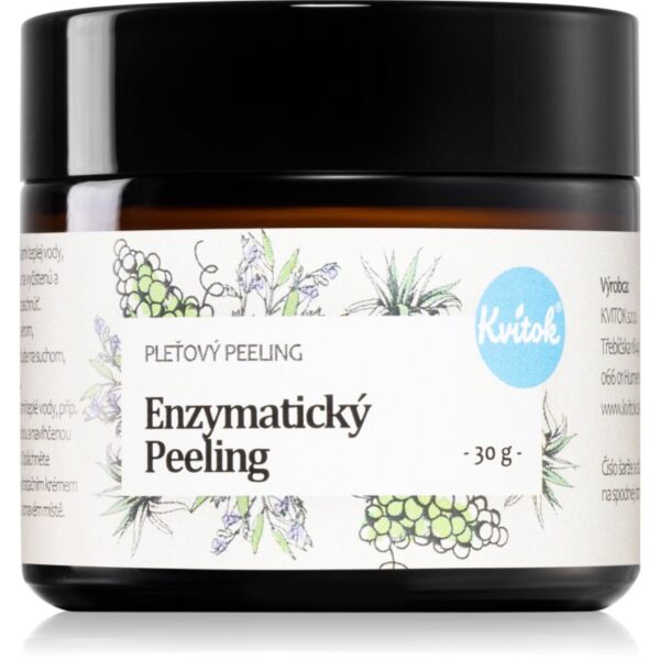 Kvitok Enzymatic peeling exfoliant facial pentru piele sensibilă 30 ml-ro