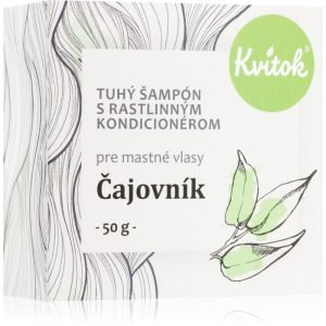 Kvitok Tea tree șampon solid pentru par gras 50 g-ro