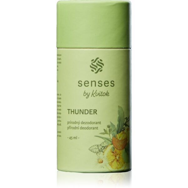 Kvitok Thunder deodorant stick pentru piele sensibila 45 ml-Țena