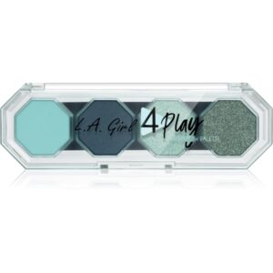 L.A. Girl Cosmetics 4 Play paletă cu farduri de ochi culoare All Nighter 3.2 g-Țena