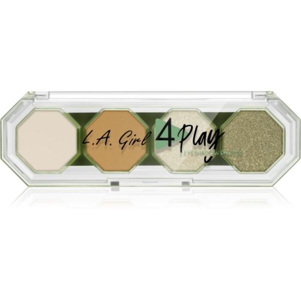 L.A. Girl Cosmetics 4 Play paletă cu farduri de ochi culoare Cowgirl 3.2 g-Țena