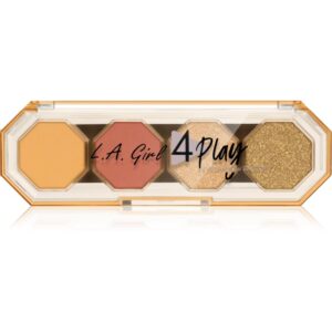 L.A. Girl Cosmetics 4 Play paletă cu farduri de ochi culoare Juicy 3.2 g-Țena