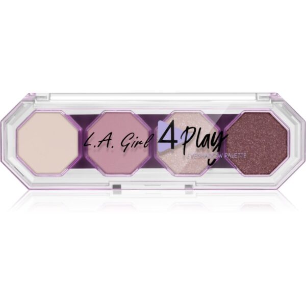 L.A. Girl Cosmetics 4 Play paletă cu farduri de ochi culoare So Sweet 3.2 g-Țena