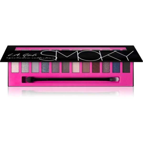 L.A. Girl Cosmetics Beauty Brick Collection paleta farduri de ochi culoare Smoky 12 g-Țena