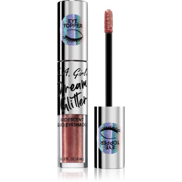 L.A. Girl Cosmetics Dream Glitter farduri de ochi lichide cu sclipici culoare Rose Gold 4 ml-ro