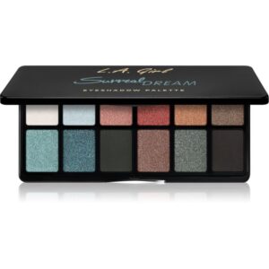 L.A. Girl Cosmetics Fanatic paletă cu farduri de ochi culoare Surreal Dream 12x1 g-ro