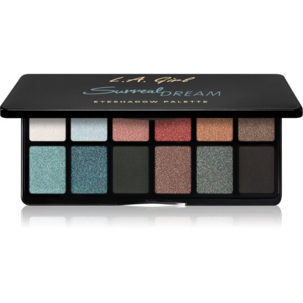 L.A. Girl Cosmetics Fanatic paletă cu farduri de ochi culoare Surreal Dream 12x1 g-ro