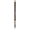 L.A. Girl Cosmetics Featherlite creion de sprancene de lunga durata cu pensula culoare Dark Brown 1.1 g-ro