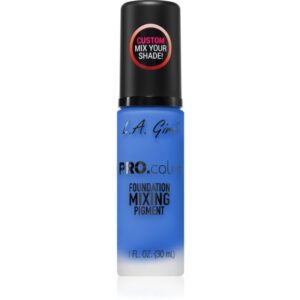 L.A. Girl Cosmetics PRO. Color baza de machiaj pentru uniformizarea nuantei tenului culoare Blue 30 ml-ro