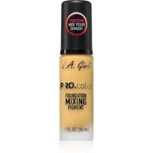 L.A. Girl Cosmetics PRO. Color baza de machiaj pentru uniformizarea nuantei tenului culoare Yellow 30 ml-ro