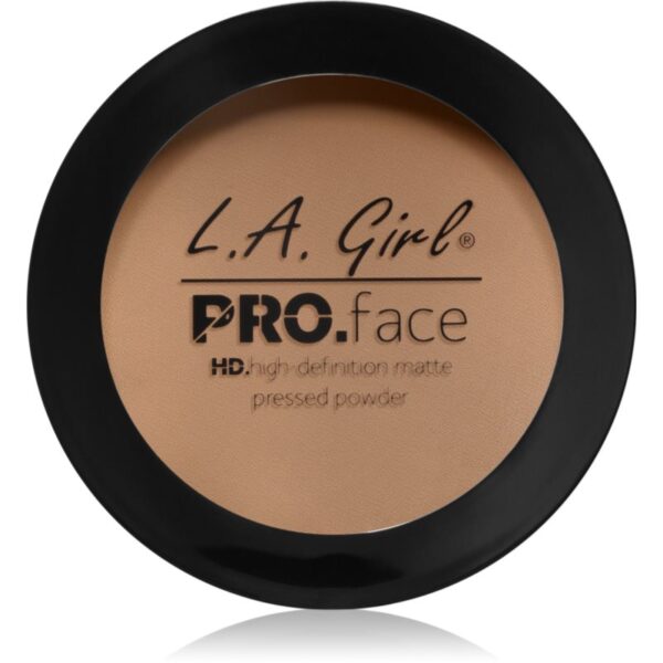L.A. Girl Cosmetics PRO. Face HD pudra compacta cu efect matifiant culoare Buff 7 g-ro