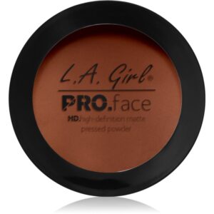 L.A. Girl Cosmetics PRO. Face HD pudra compacta cu efect matifiant culoare Chestnut 7 g-ro
