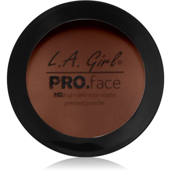 L.A. Girl Cosmetics PRO. Face HD pudra compacta cu efect matifiant culoare Cocoa 7 g-Țena
