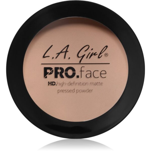 L.A. Girl Cosmetics PRO. Face HD pudra compacta cu efect matifiant culoare Porcelain 7 g-Țena