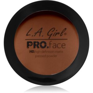 L.A. Girl Cosmetics PRO. Face HD pudra compacta cu efect matifiant culoare Toffee 7 g-ro