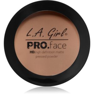 L.A. Girl Cosmetics PRO. Face HD pudra compacta cu efect matifiant culoare Warm Honey 7 g-Țena