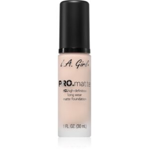 L.A. Girl Cosmetics PRO. Matte HD machiaj persistent cu efect matifiant culoare Ivory 30 ml-Țena