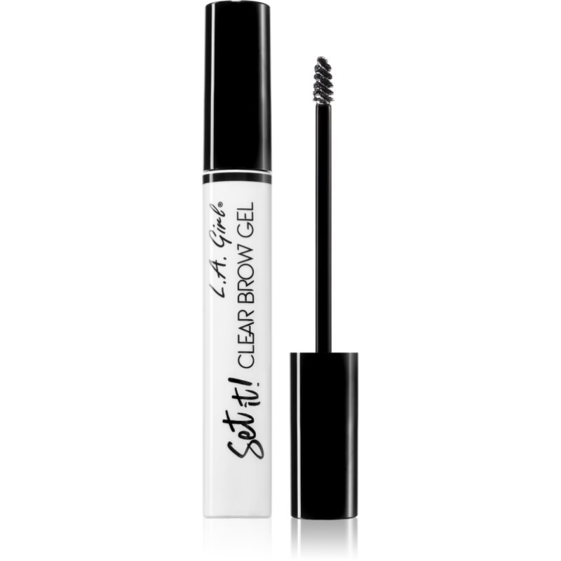 L.A. Girl Cosmetics Set It Gel de fixare transparent pentru sprâncene 2.5 ml-ro