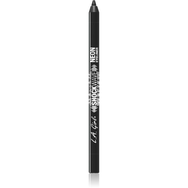 L.A. Girl Cosmetics Shockwave eyeliner-gel culoare Blackout 1.2 g-Țena