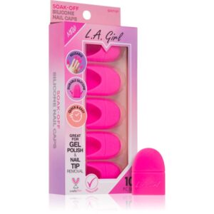 L.A. Girl Cosmetics Soak-Off dizolvant pentru lacul de unghii 10 buc-ro