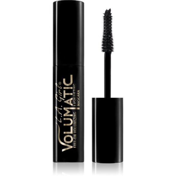 L.A. Girl Cosmetics Volumatic mascara rezistent la apă pentru curbare și volum culoare Ultra Black 10 ml-ro