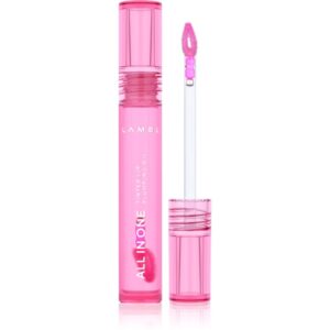LAMEL All in One Lip Tinted Plumping Oil ulei nuanțator pentru buze pentru volum maxim № 402 Pink Sparkle 3 ml-ro