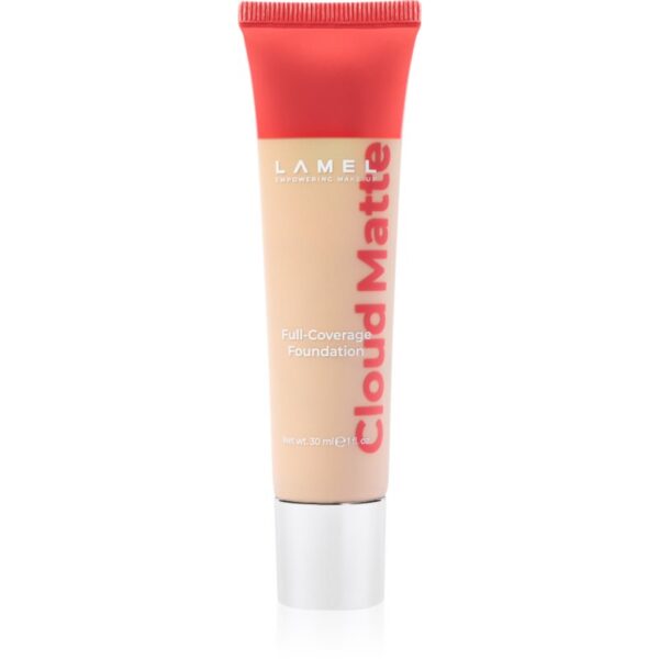 LAMEL Cloud Matte machiaj matifiant de lungă durată culoare 02N 30 ml-Țena