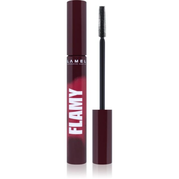 LAMEL Flamy Hot Volume Mascara mascara pentru volum culoare №401 Burgundy 8 ml-Țena