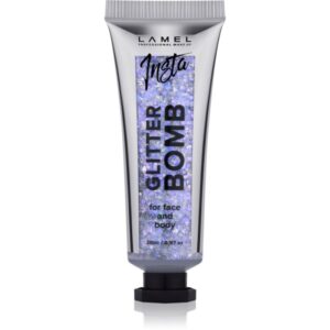 LAMEL Insta Glitter Bomb luciu pentru fata si corp #401 20 ml-Țena