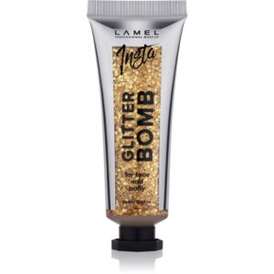 LAMEL Insta Glitter Bomb luciu pentru fata si corp #402 20 ml-Țena