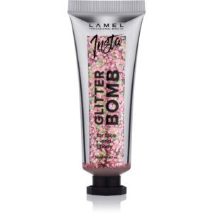 LAMEL Insta Glitter Bomb luciu pentru fata si corp #403 20 ml-Țena