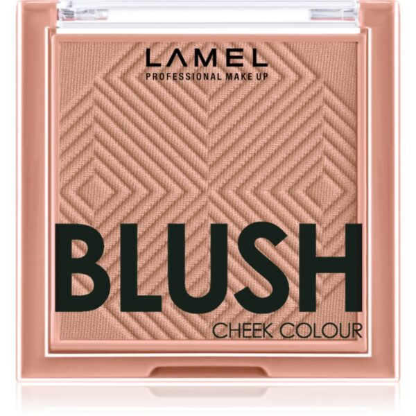 LAMEL OhMy Blush Cheek Colour fard de obraz compact cu efect matifiant culoare 404 3
