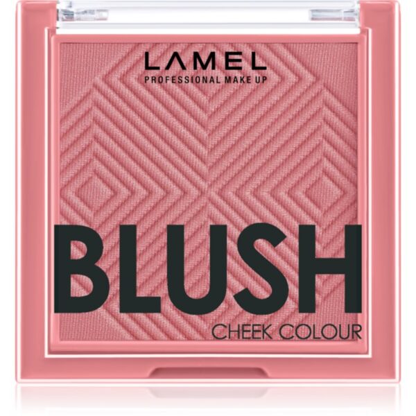 LAMEL OhMy Blush Cheek Colour fard de obraz compact cu efect matifiant culoare 405 3