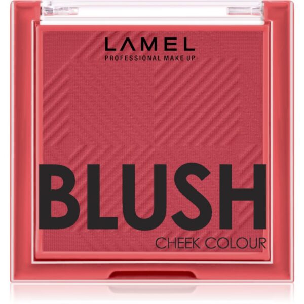 LAMEL OhMy Blush Cheek Colour fard de obraz compact cu efect matifiant culoare 408 3