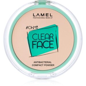 LAMEL OhMy Clear Face pudra compacta antibacterial culoare 405 Sand Beige 6 g-Țena