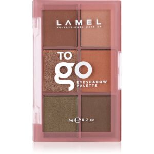 LAMEL OhMy To Go paletă cu farduri de ochi #403 6 g-Țena
