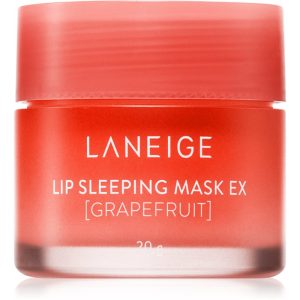 LANEIGE Lip Sleeping Mask EX masca de noapte cu efect de regenerare de buze culoare Grapefruit 20 g-Țena