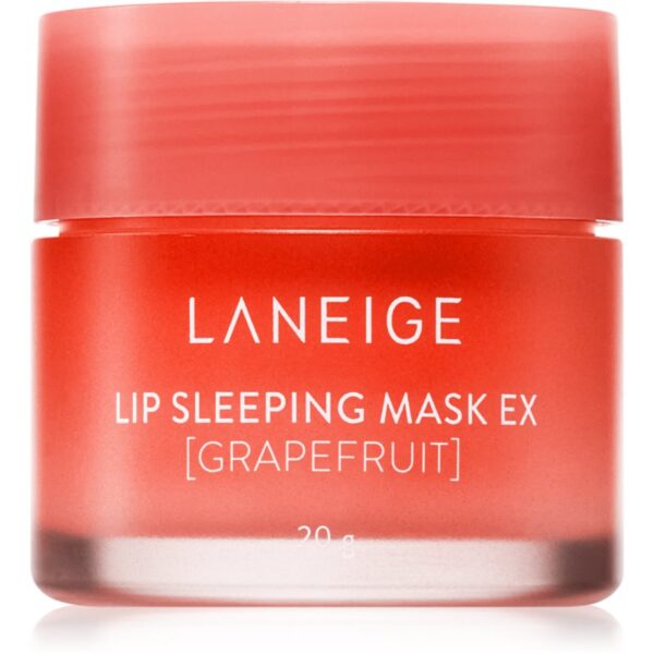 LANEIGE Lip Sleeping Mask EX masca de noapte cu efect de regenerare de buze culoare Grapefruit 20 g-Țena