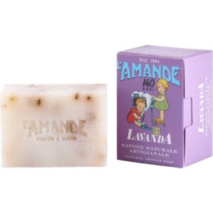 L'Amande Lavander Sapun natural pentru maini si corp 150 g-Țena