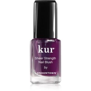 LONDONTOWN Kur Sheer Strength Nail Blush îngrijire nuanțatoare pentru fermitate și iluminare pentru unghii culoare Concord 12 ml-ro