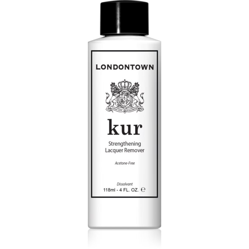LONDONTOWN Kur Strengthening Lacquer Remover dizolvant pentru oja 118 ml-ro