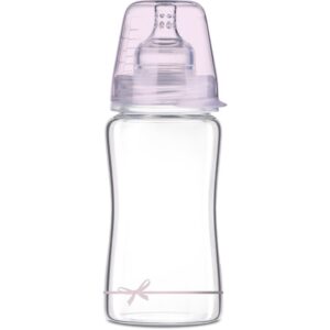 LOVI Baby Shower Girl biberon pentru sugari Glass 250 ml-ro
